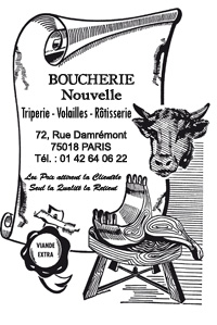 Boucherie nouvelle